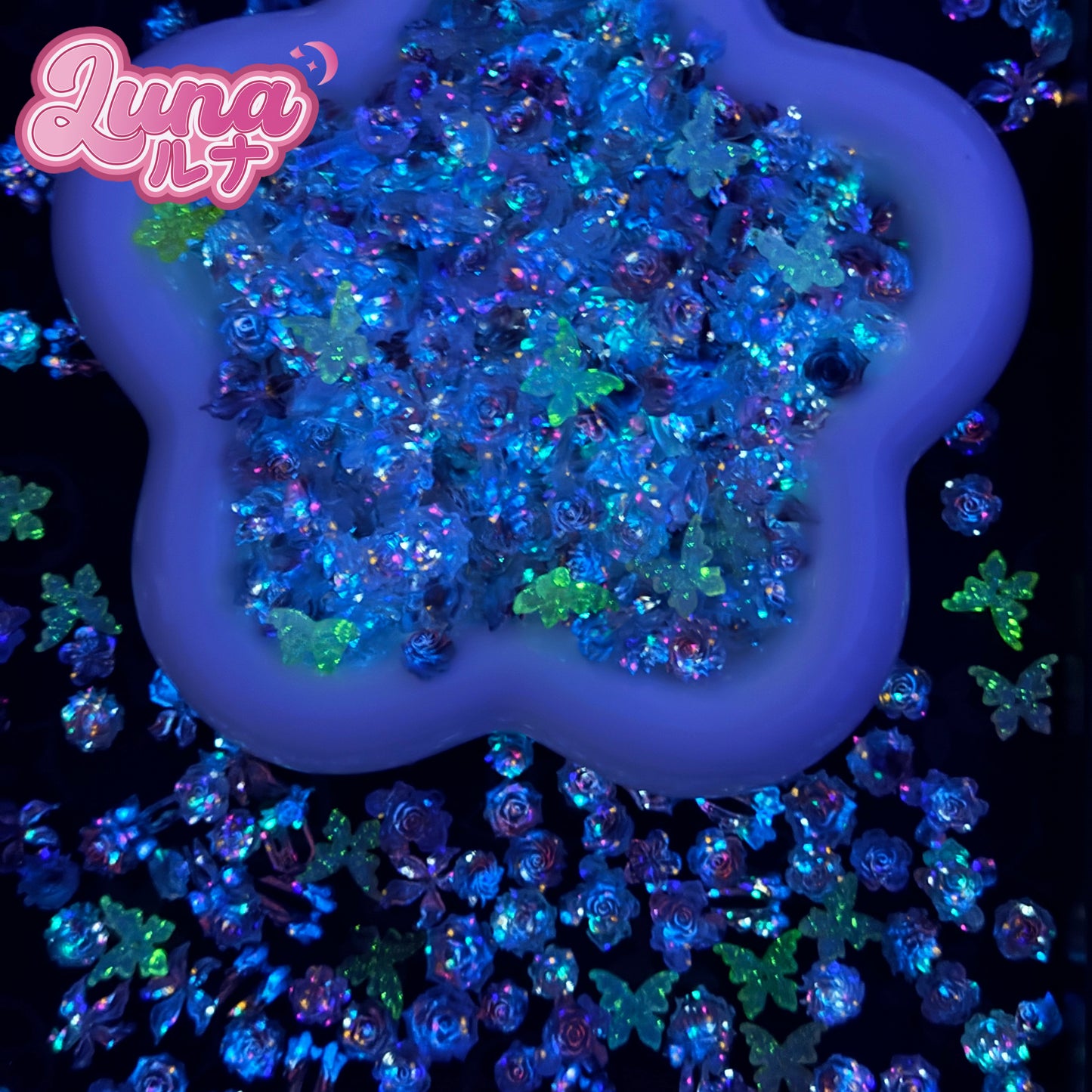 新作『H010』 蓝金辉(あおきんき,Aokin’ki)「蛍の光効果」【夜光➕温变】高品質樹脂 温度の変化効果は、ライブ配信中に視聴者に質問できます