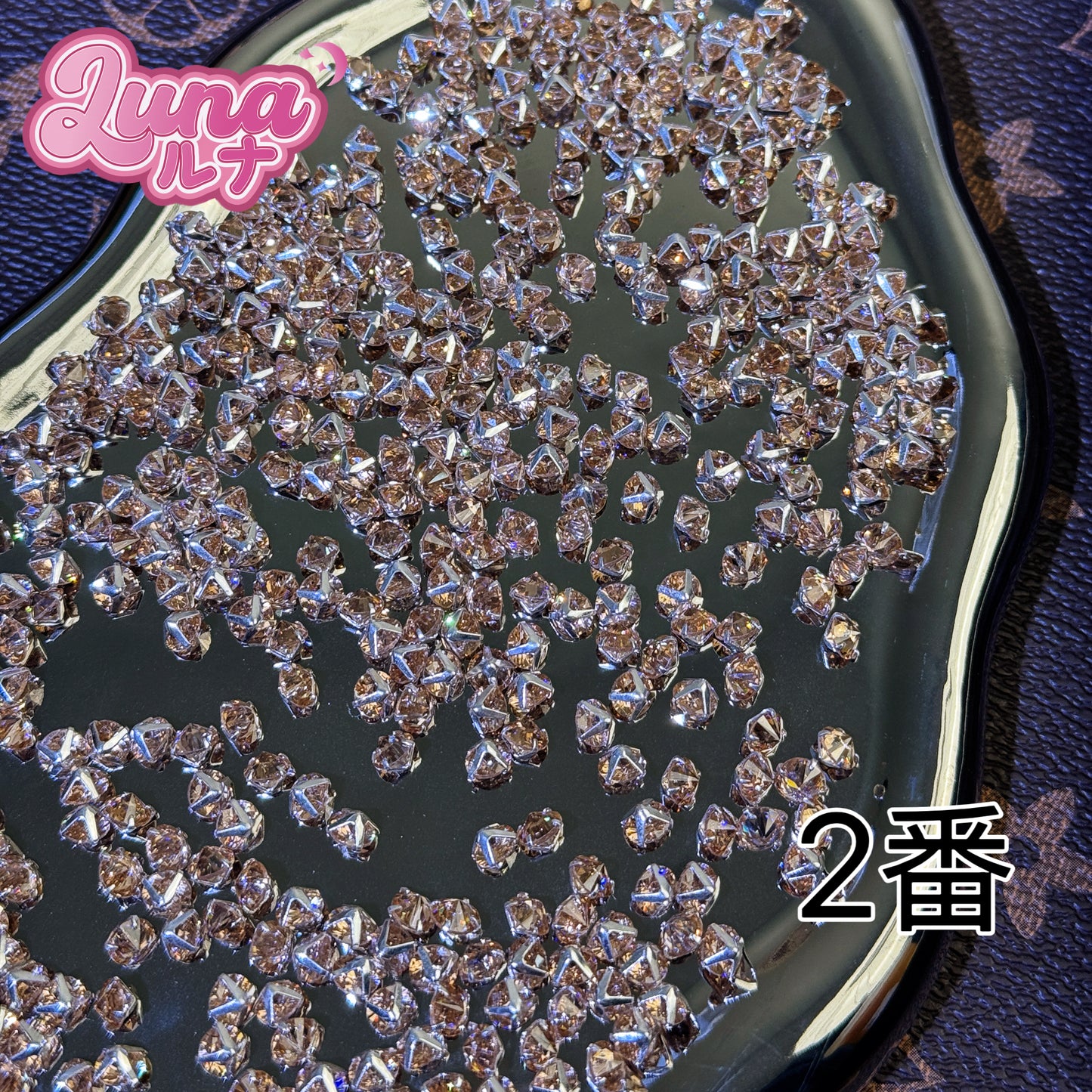 『C028』ジルコニア逆向きパーツ
size:5mm