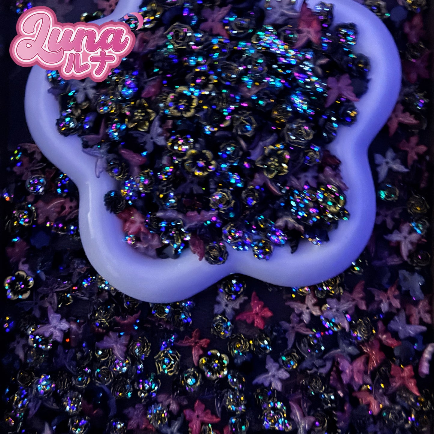 新作『H006』 紫闇之夢(むらさきやみのゆめ, Murasaki Yami no Yume)「蛍の光効果」【夜光】高品質樹脂