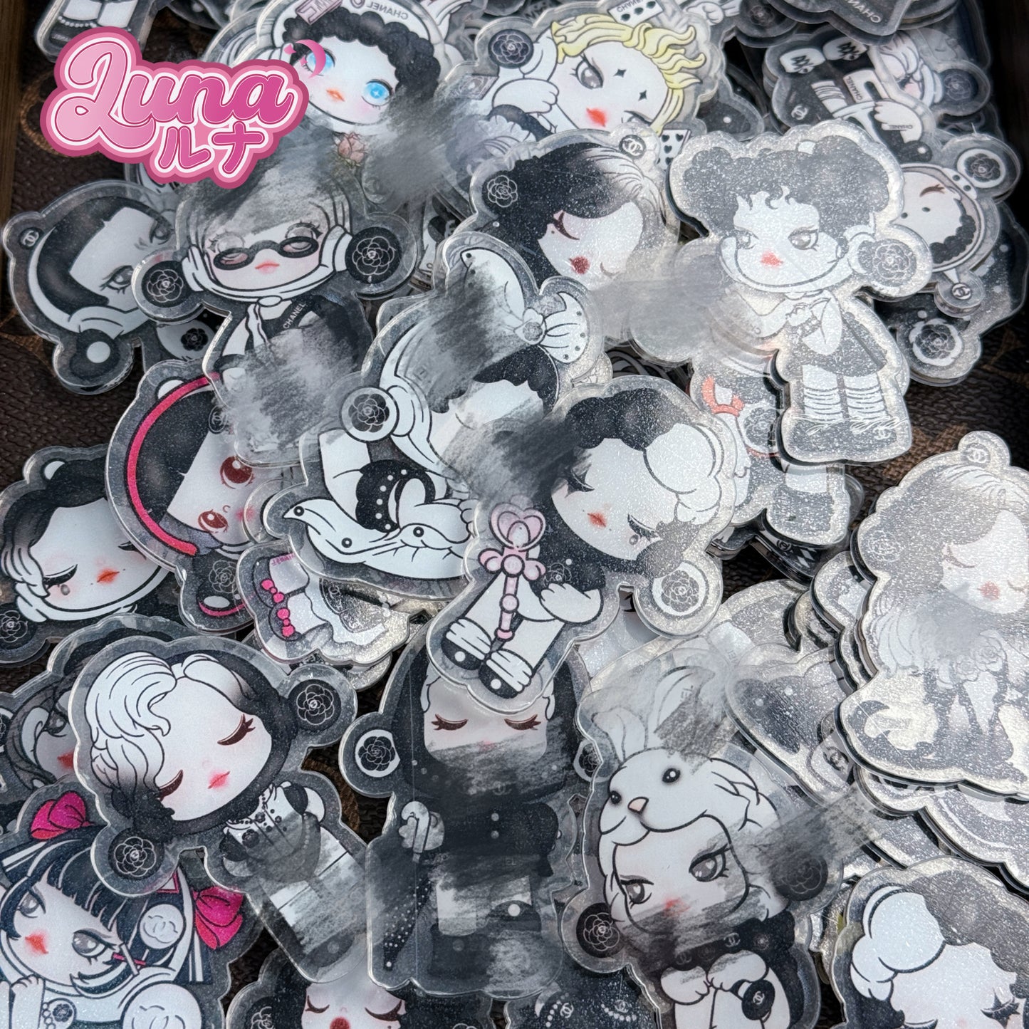 『Q006』SP➡️6cm (ランダムパターン) アクリル