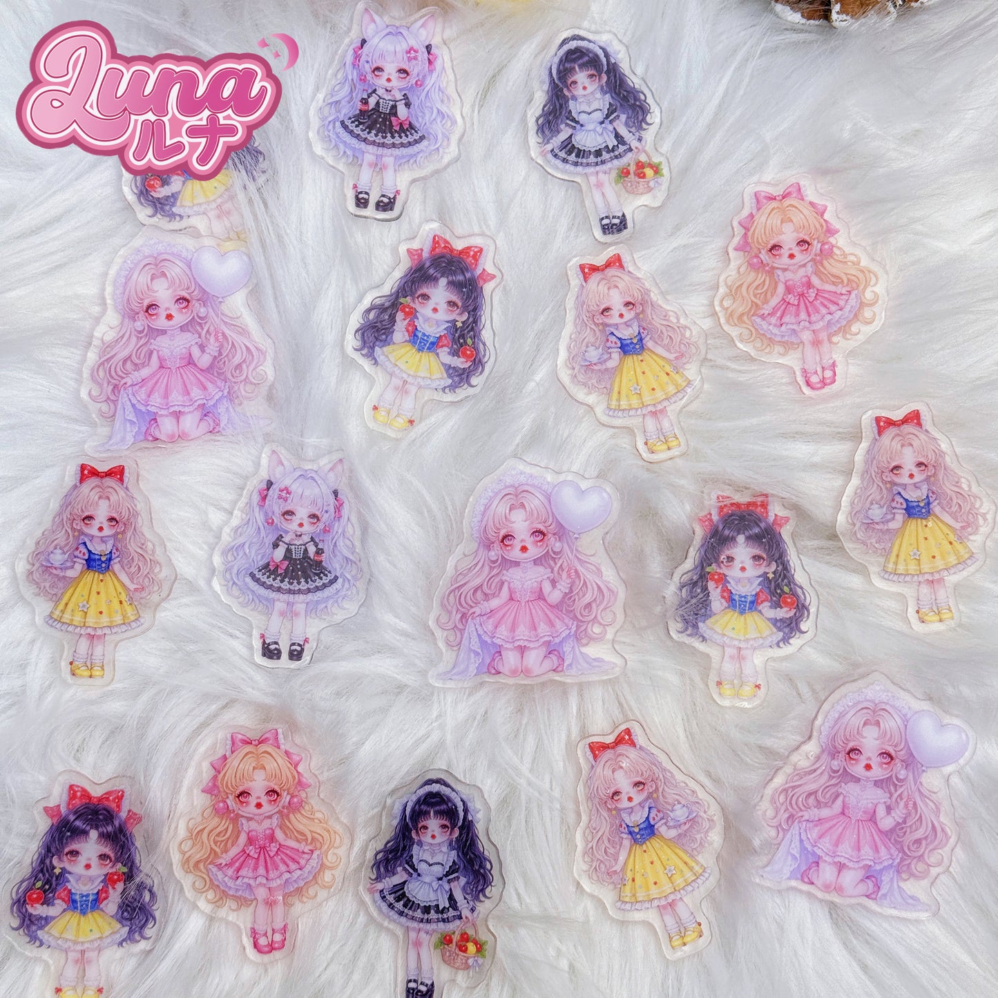 新作『Q045』5cm(ランダムパターン) アクリル