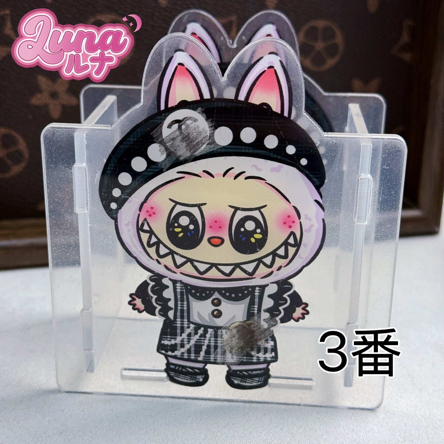 『Q008』筆立て 10cm アクリル