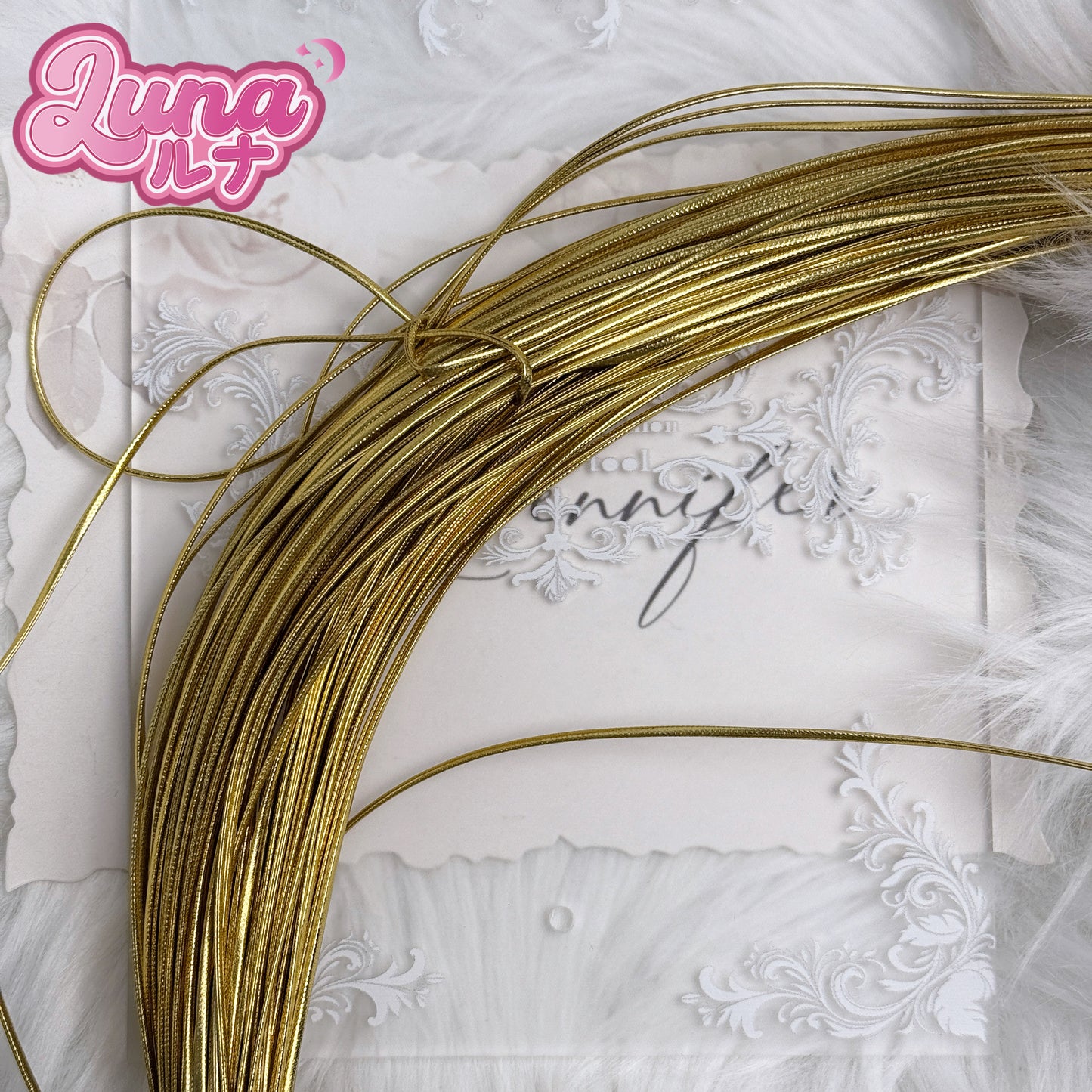 『F021』【紐】  光沢感レザーコード  size:2mm