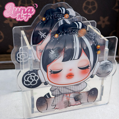 『Q008』筆立て 10cm アクリル
