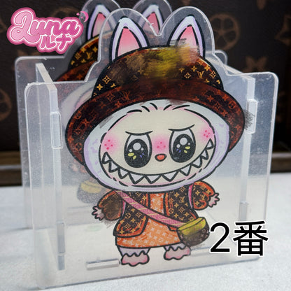 『Q008』筆立て 10cm アクリル