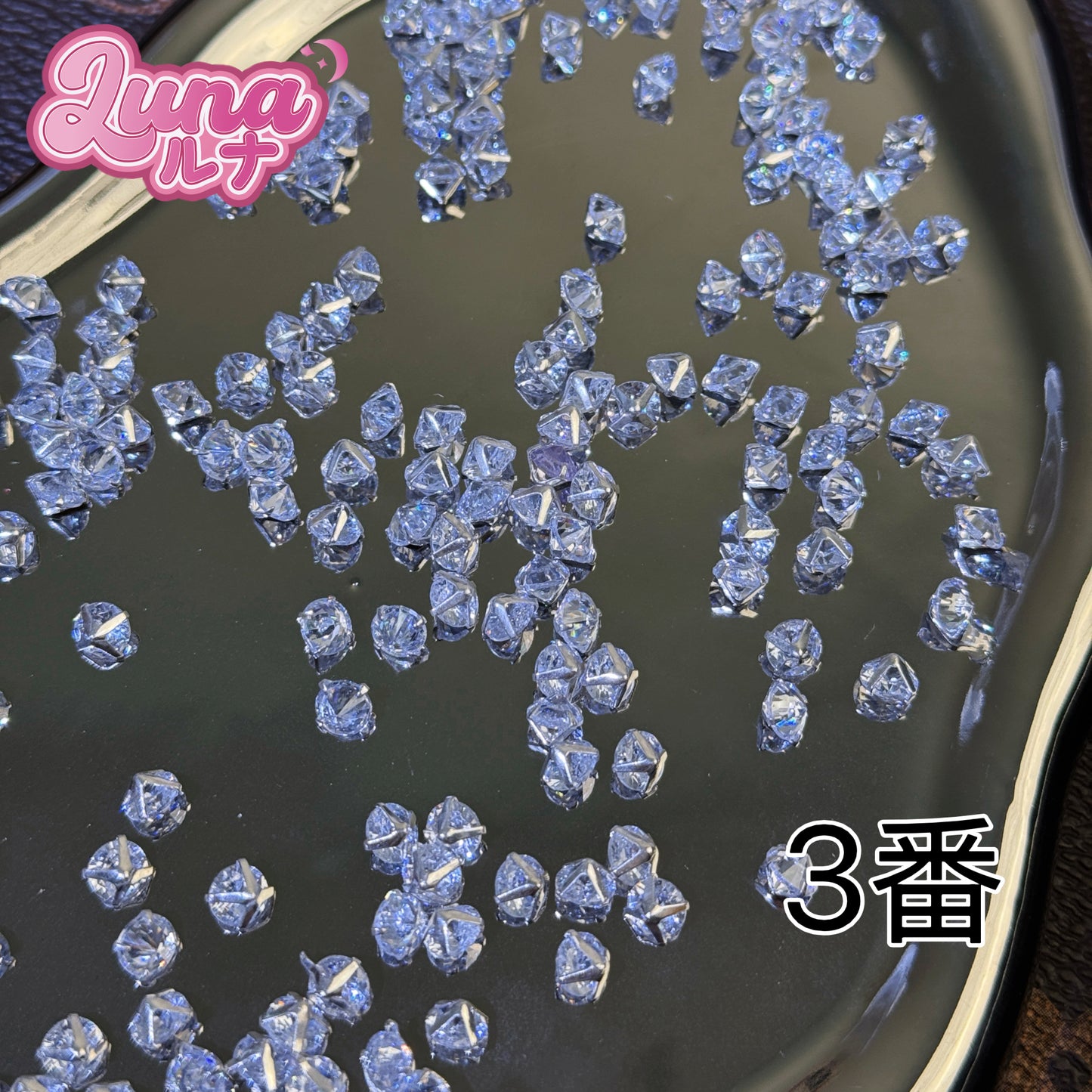 『C028』ジルコニア逆向きパーツ
size:5mm