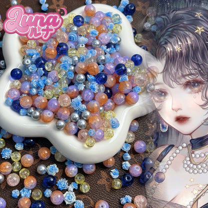 新作『B139』  紫青の夢境（しせいのむきょう）高品質琉璃size：8mm,10mm