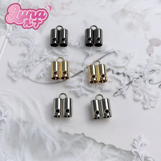『C033』紐アクセサリー用の金具 合金製