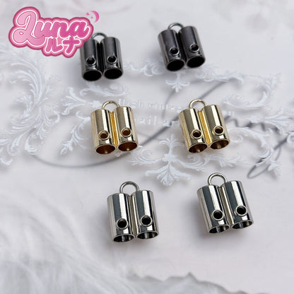『C033』紐アクセサリー用の金具 合金製