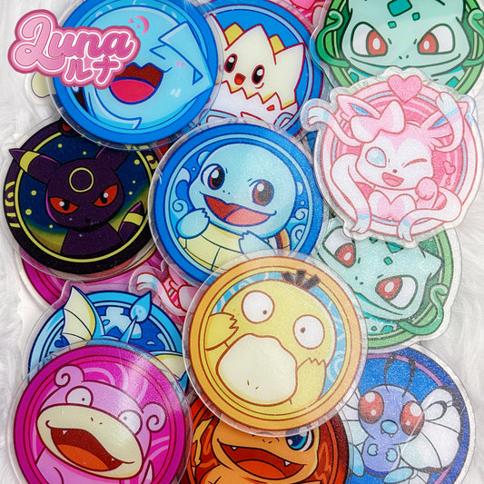 『Q032』ぷにぷにデジモン大集合 ➡️8cm （ランダムパターン） アクリル