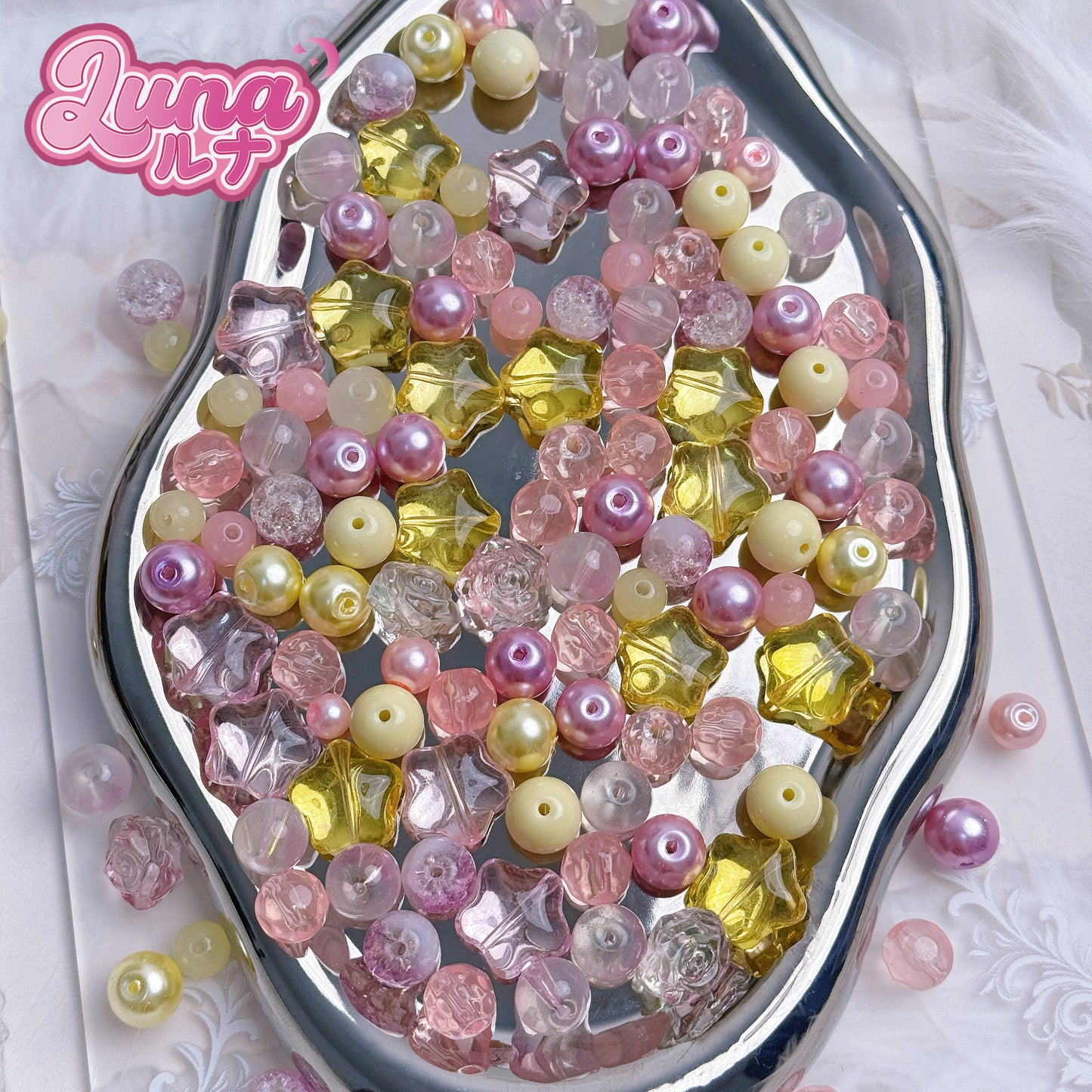 新作『L001』 グレ 高品質琉璃 高品質樹脂パーツsize：8mm,10mm,12mm