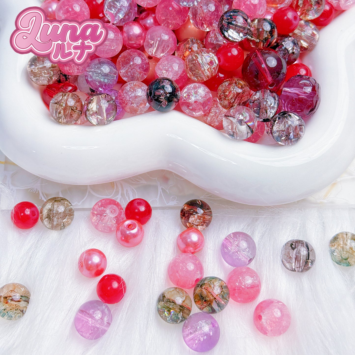 新作『L011』 スパイシーキャンディ（Spicy Candy） 高品質琉璃 size：8mm,10mm