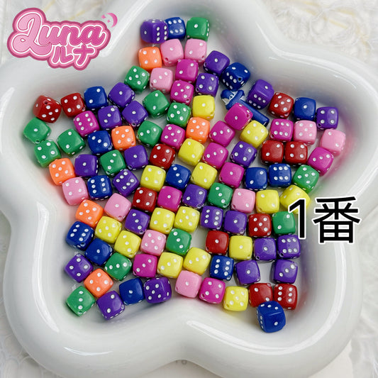 『F029』にじいろダイス  高品質アクリルちゃん